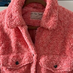 We The Free Kids Coral Sherpa Coat